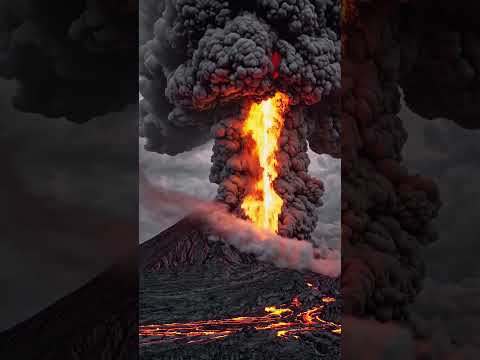 Epic Volcano Eruption: