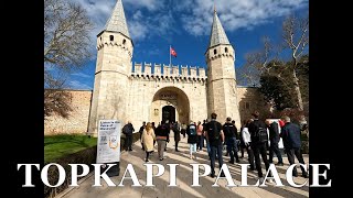 Topkapi Palace Museum Istanbul Türkiye Walking Tour 2023