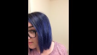 Schwarzkopf Live Blue Mercury Before and After Review