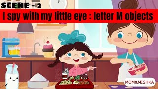 I Spy Letter M Objects With My Little Eyes - Word game for kids- I Spy with my little eye - Letter M screenshot 5