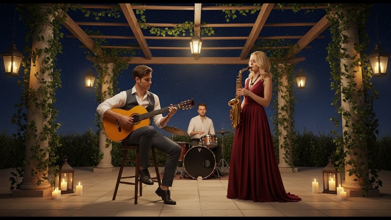 Giai Điệu Saxophone Và Guitar Dịu Dàng Cho Đêm Coffee Thư Thái Và Bình Yên Deep Relaxation and Cal