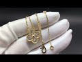 Van Cleef &amp; Arpels Vintage Alhambra Diamond Pendant