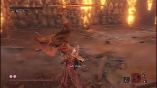 Clean mid-air execute on Lady Butterfly