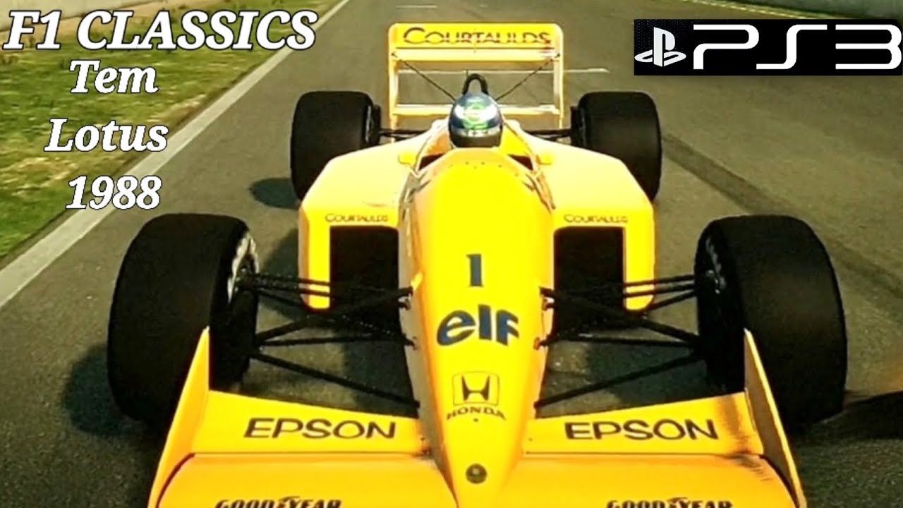 ⛽f1 2013 (F1 CLASSICS) 1 vuelta con team Lotus 1988