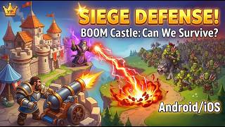 BOOM Castle Gameplay - Best Tower Defense Strategy! (Android/iOS)
