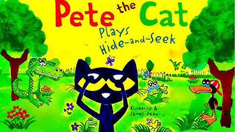 PETE THE CAT PLAYS HIDE AND SEEK, a Book for Kids About Perseverance, 1.9