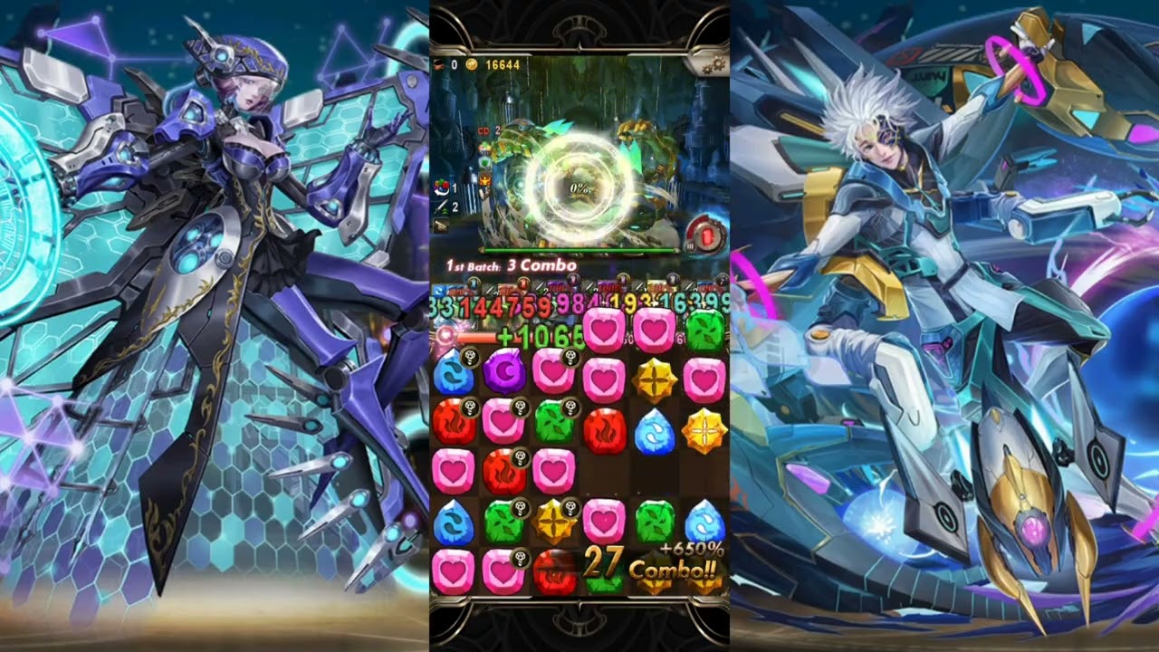 【神魔之塔】（阿江）愛因斯坦隊「用科學創出黎明 下『用科學創出黎明 ‧ 瑪麗居禮 + 達爾文 + 伽利略 + 愛因斯坦』」