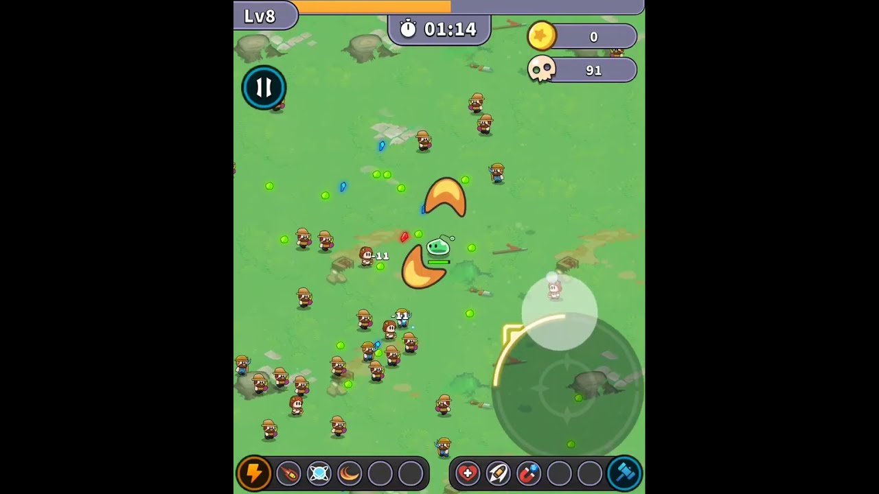 Slime Survivor: Idle RPG Games Primeros minutos - Gameplay  Android / iOS