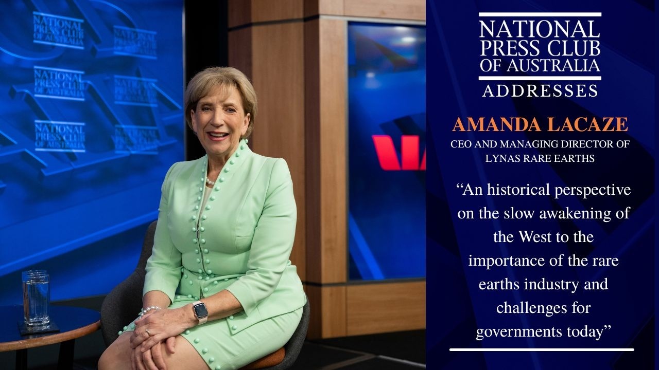 IN FULL: Amanda Lacaze's Address to the National Press Club of Australia