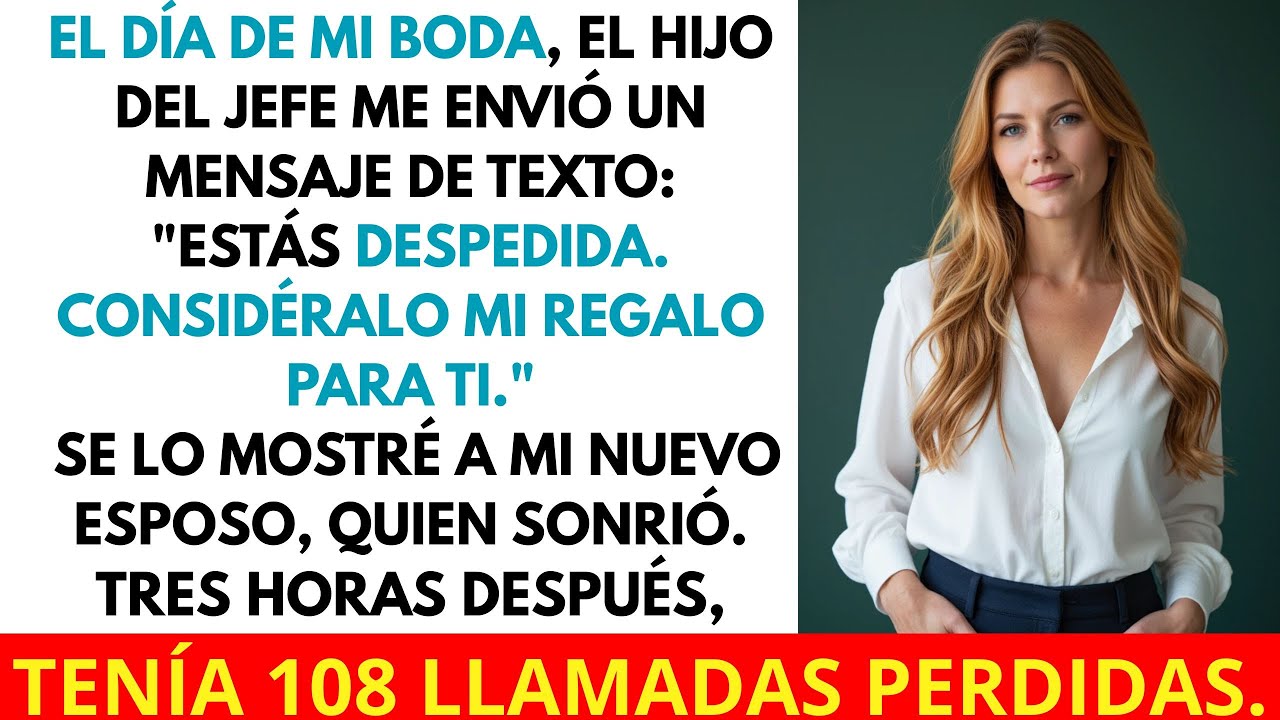 El Hijo de Mi Jefe Me Despidió El Día de Mi Boda: “Considéralo Mi Regalo”... Luego Su Padre Me Llamó