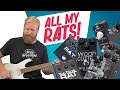 Sonicake Rude Mouse -and- ALL THE RATS AT THE SAME TIME! -then- 4 RATS INTO 4 AMPS! - #Affordaboard