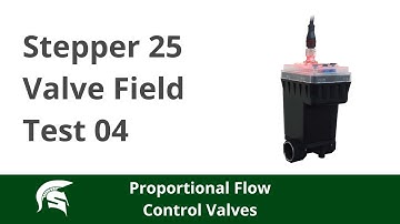 Stepper 25 Field Test 04 | Proportional Flow Control for Firefighting Foam