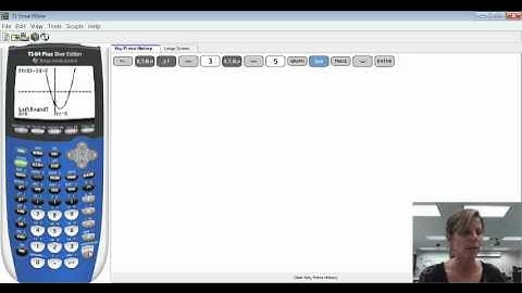 Finding x-intercepts on the Graphing Calculator