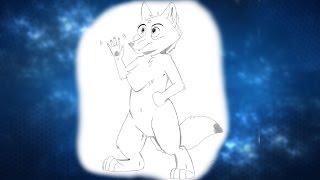Xuen  | Learning how to draw | Furry Wolf | Time Lapse