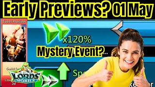 Next Reset 01 May 2026 Update FREE Rewards..  | Lords Mobile Early Preview, Packs, New Events. 
