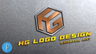 HG 3D professional logo design on android mobile, pixellanb tutorial [ASRAFUL ART]