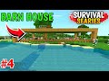I MAKE A BARN HOUSE IN MY BONG NAGAR SURVIVAL SERIES