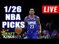 *LIVE* DRAFTKINGS & YAHOO NBA PICKS/Q&A | TUESDAY 1/26/21 | NBA DFS PICKS