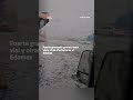 ☁️❄️ Fuerte granizada provoca caos vial y otras afectaciones en Edomex 🇲🇽