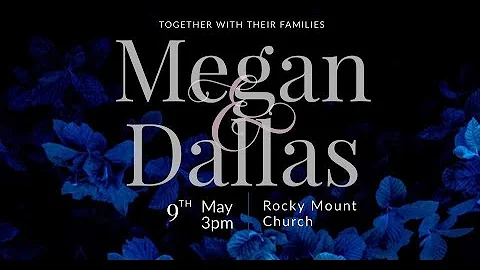 Dallas & Megan Wedding!