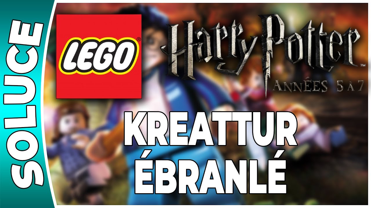 LEGO Harry Potter : Années 5 à 7 - KREATTUR ÉBRANLÉ - 100% - Emblèmes et perso [FR PS3]