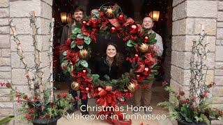 Christmas Home Makeover in Knoxville, Tennessee with David Christopher's (2020)