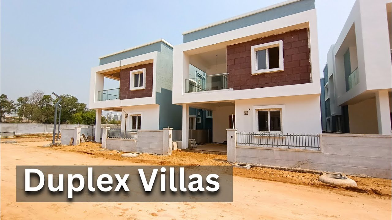 Brand New Duplex Villas for sale in Hyderabad 3 BHK Duplex Villas for