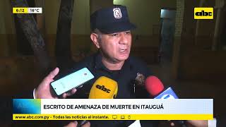 Itauguá: aparece en colegio imitación de amenaza de masacre