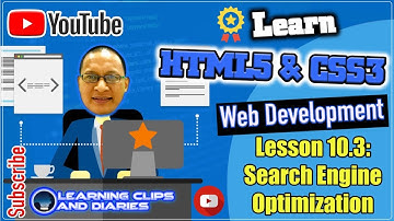Learn HTML5 Lesson 10.3 Search Engine Optimization | Web Design