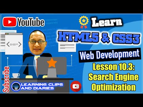 Learn HTML5 Lesson 10.3 Search Engine Optimization | Web Design