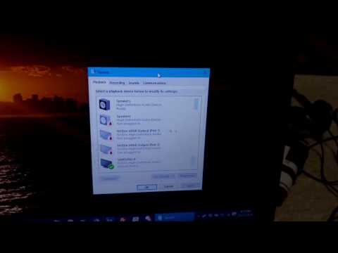 No sound with second monitor HDMI - fix - Windows