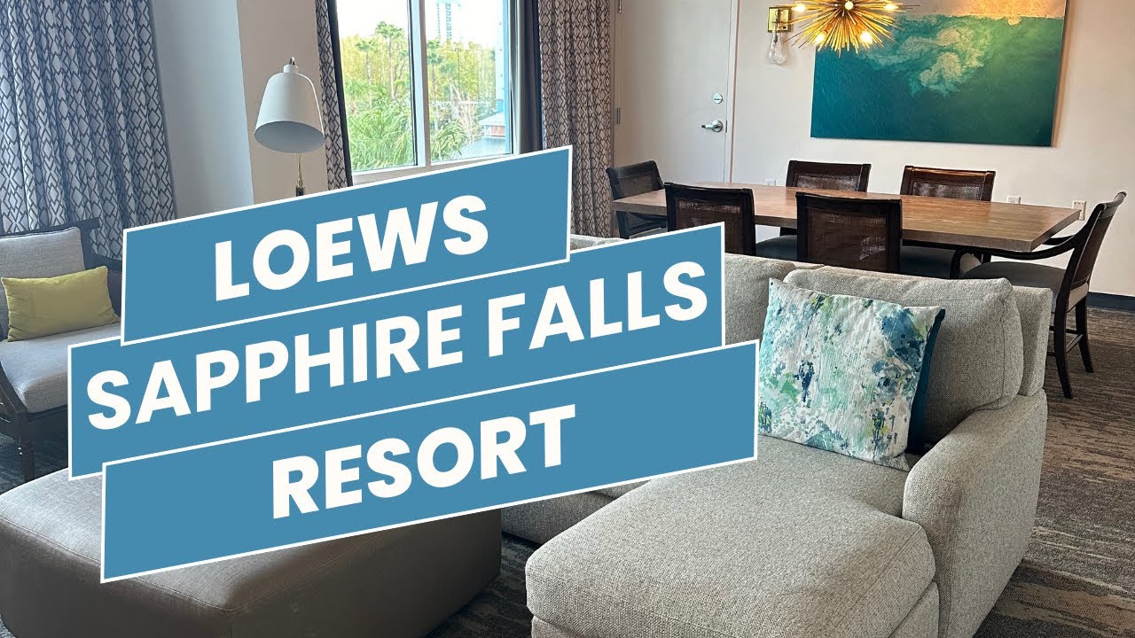 Universal Orlando Loews Sapphire Falls Vlog! 🎥 4K Tour, Dining, Pool Fun & BIG Surprise!