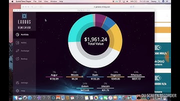 Latest overview of my Genesis-mining dashboard.