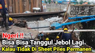 Download Lagu Ngeri‼️Bisa Bisa Tanggul Jebol Lagi Kalau Tidak Di Sheet Piles Permanen MP3
