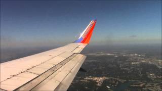 Southwest Airlines Takeoff, Inflight, & Landing Baltimore-Kansas City