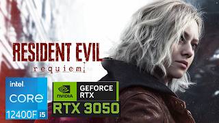 Resident Evil Requiem | i5-12400F + Asus RTX 3050 6GB GameBench | GamePlay