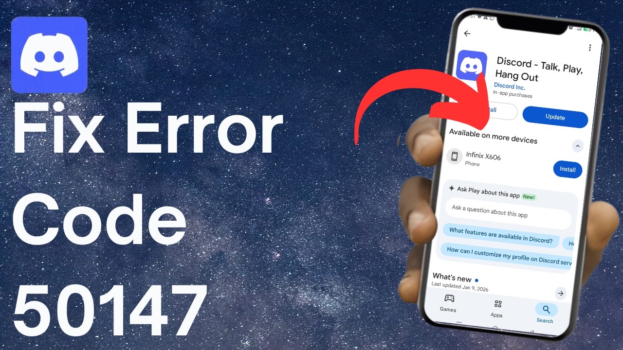 How to Fix Error Code 50147 Discord
