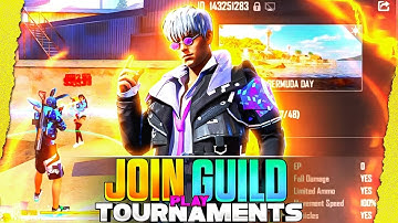 FREE FIRE LIVE CUSTOM ROOM || 1v2 1v2 1v3 & 1v4 GUILD TEST V-BADGE ? #freefirelive #guildtest #live