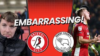 A Night To Forget As Bristol City Are Destroyed By Derby - Match Day Vlog