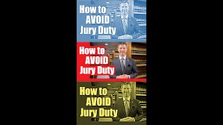 Celebrity Sarcastic Explanation of How to Avoid Jury Duty #Shorts #JuryDuty Wealth