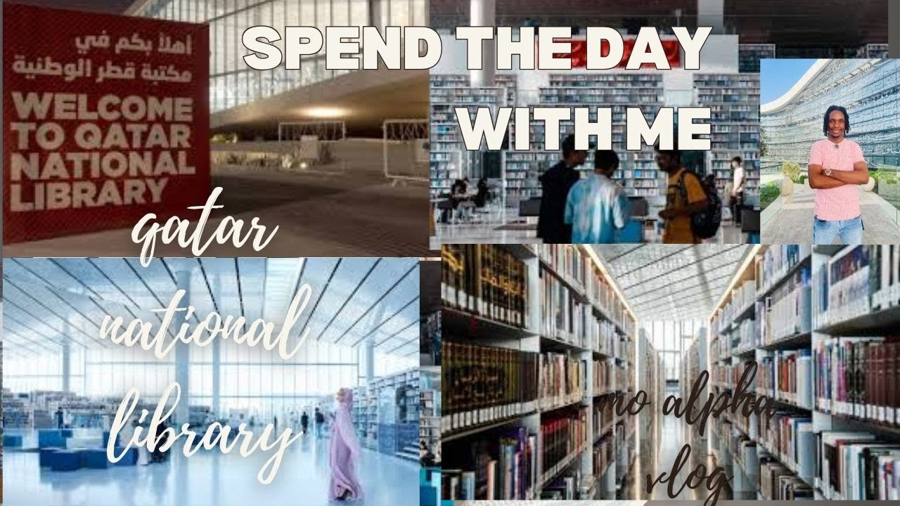 Qatar’s National Library Tour 🇶🇦.