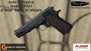 Cover Image for Auto Ordnance 1911A1 Army Review - Is this normal?