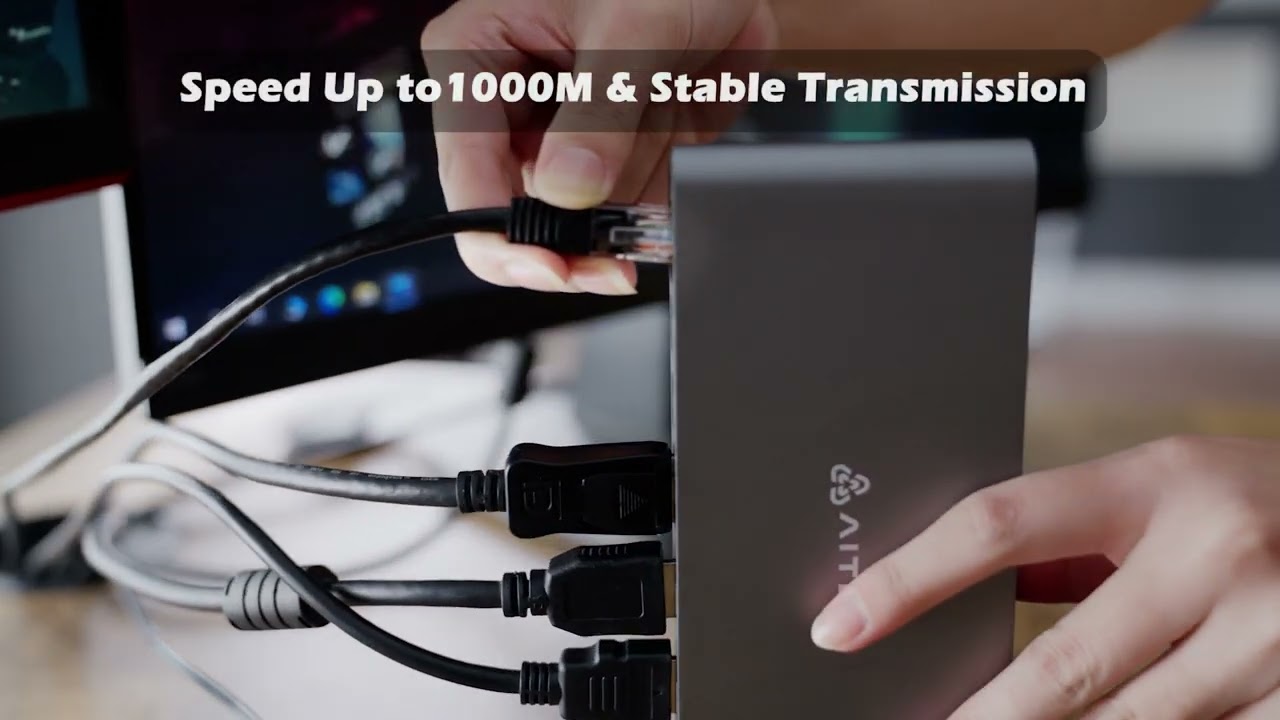 Aitek 13-in-1 USB-C Docking Station
