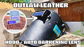 OUTLAW LEATHER WELDING HOOD & AUTO DARKENING LENS | unboxing & first impressions
