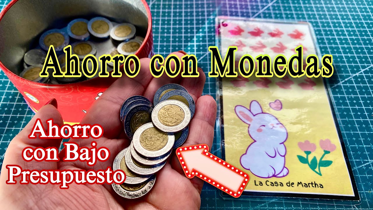 AHORRO CON MONEDAS 👛 RETOS de AHORRO con BAJO PRESUPUESTO 💵🍀💌 #ahorro #retosdeahorro