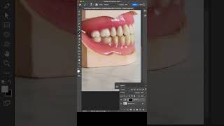 how to whiten teeth in photoshop tutorial #shorts #photoshoptutorial