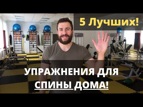 Как укрепить мышцы спины в домашних условиях