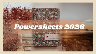 ACHIEVE YOUR GOALS WITH THIS GOALS PLANNER // powersheets 2026