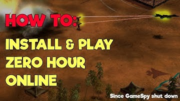 How to Install & Play C&C Generals Zero Hour Online - 2016 [Windows 7]