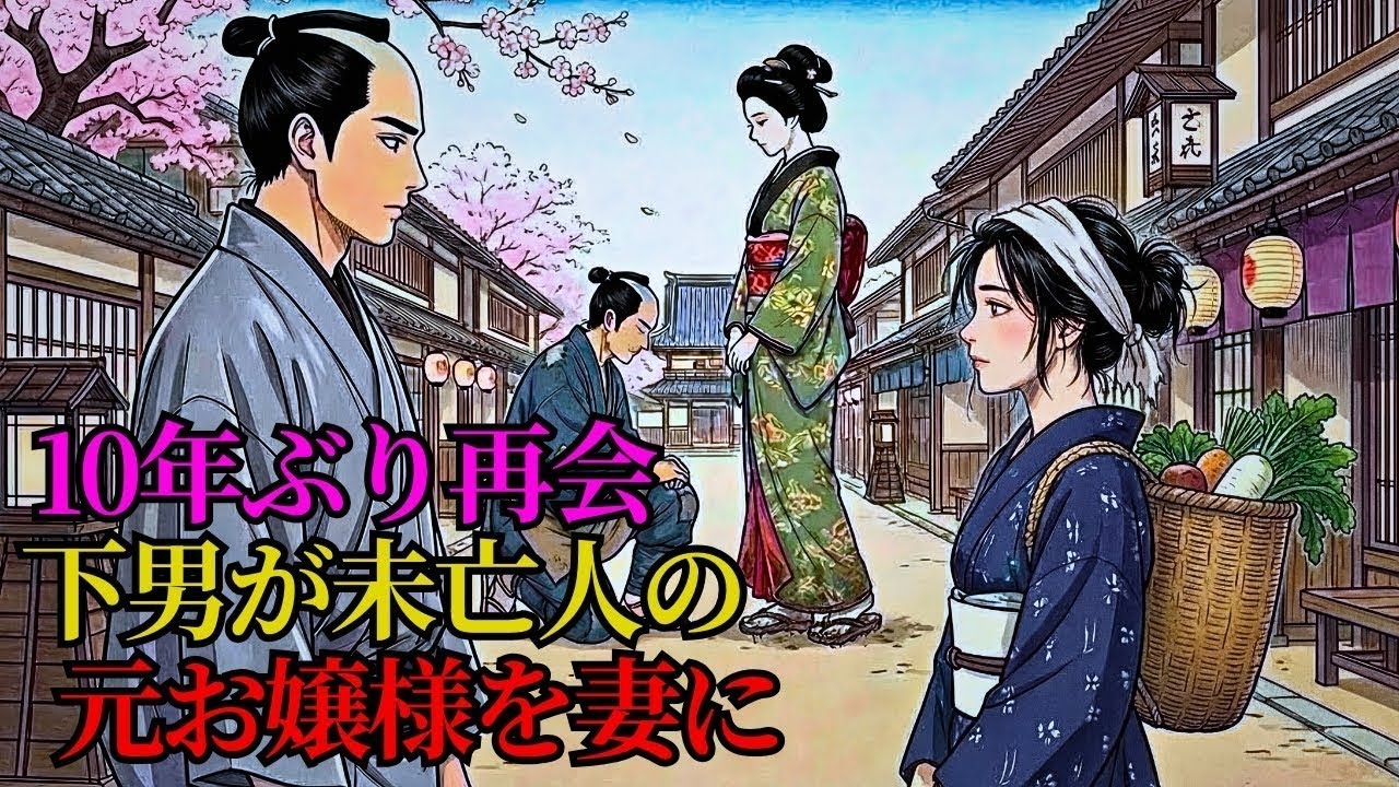 【涙腺崩壊】残酷な運命の逆転｜10年振りの再会と隠された真実｜実話風｜昔話｜説話